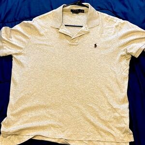 Tan polo by Ralph Lauren